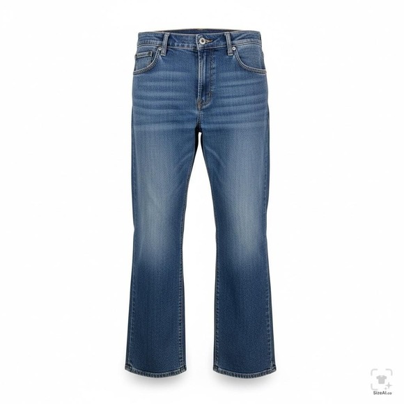 Levi's Other - Levis 527 Jeans Teens 33x28 Blue Medium Wash Bootcut Slim Denim Zip Fly
